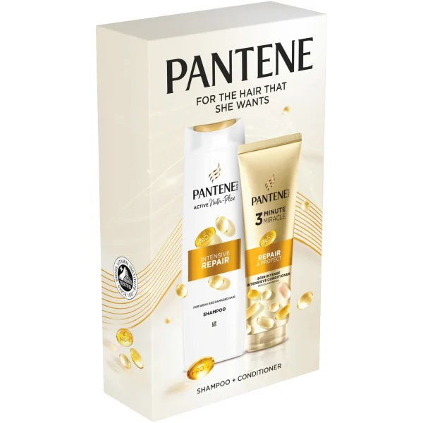 Подарунковий набір по догляду за волоссям Pantene Pro-V