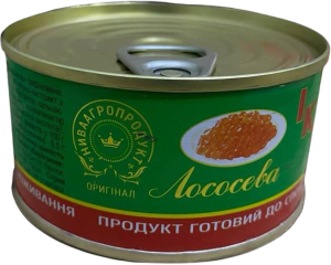 Ікра імітована лососева Ниваагропродукт 130г