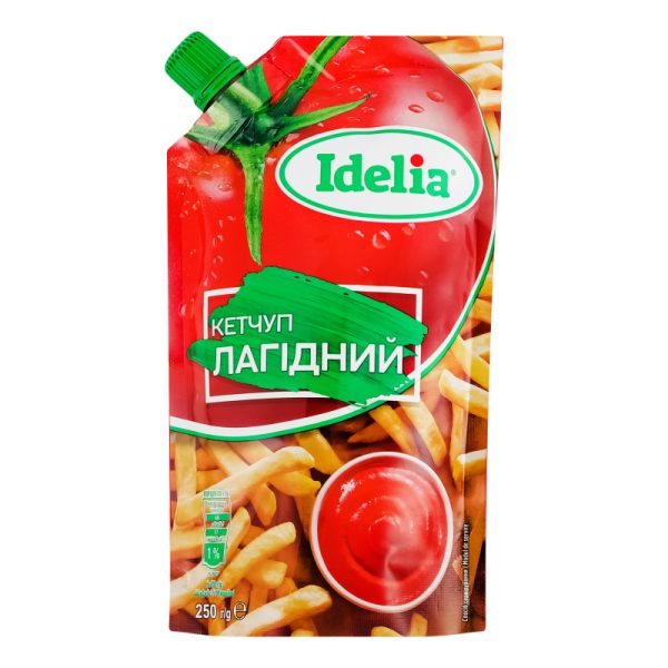 Кетчуп Лагідний IDELIA 250г