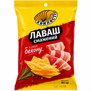 Лаваш смажений зі смаком бекону 90г
