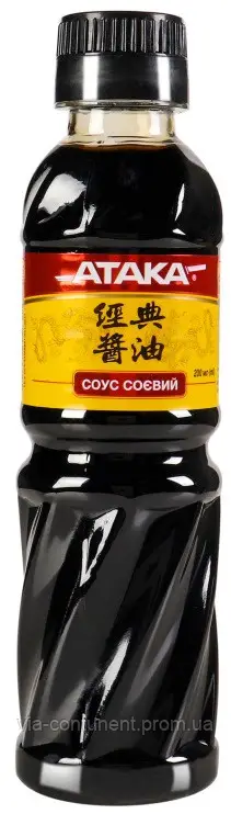 Соус соєвий Універсальний ATAKA 200мл