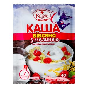 Каша вівсяна з малиною Козуб  40 г