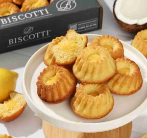 Кекс кокосовий з лимоном BISCOTTI  ваговий