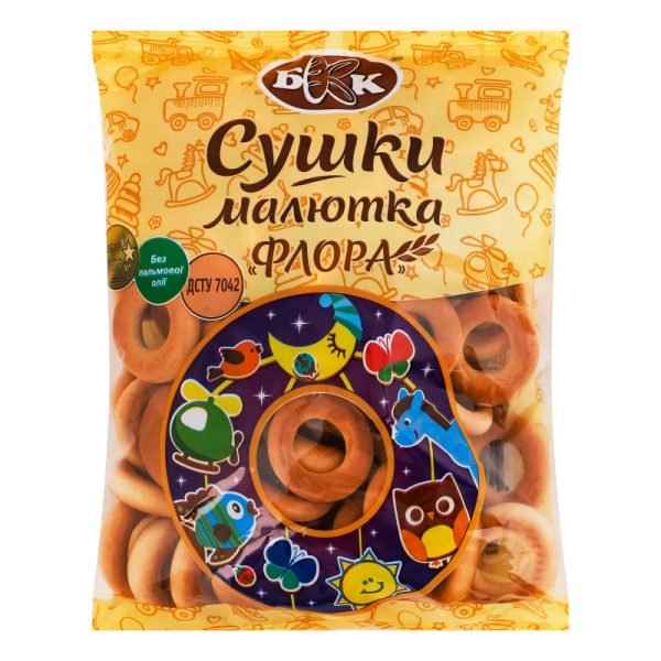 Сушки малютка Флора 300г