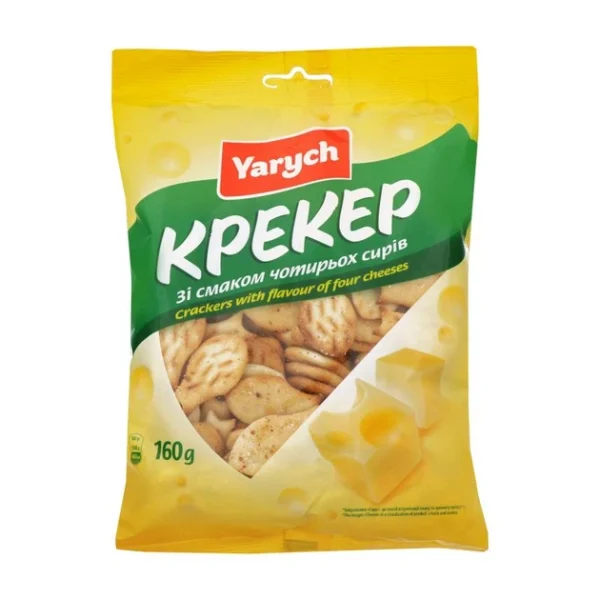 Крекер  Чотири Сири Yarych   160 г
