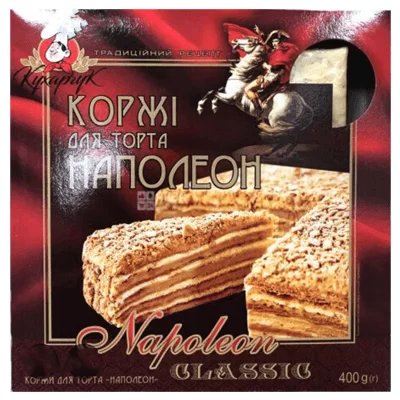Коржі Наполеон 400 г