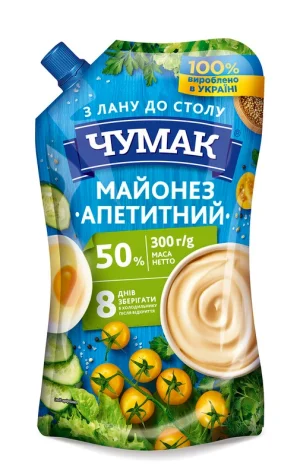 Майонез Чумак Апетит 50пр 300 г