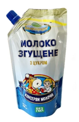 Молоко згущене 5.0% ТМ Еко-молпродукт 450г