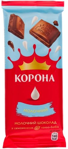 Шоколад Корона молочний 85 г