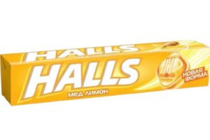 60380-1.jpg Льодяники Halls Мед та Лимон 25.2 г
