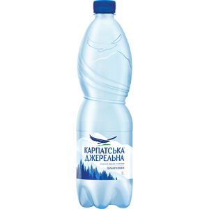 Вода Мін Карпатська джерельна газ 1 л