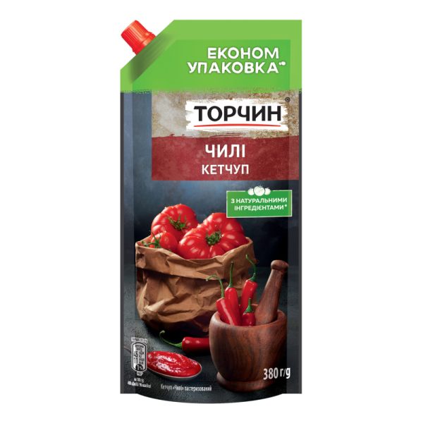 Кетчуп Чилі ТМ ТОРЧИН 380 г