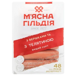 60586-1.webp Сосиски з вершками та телятиною 285 г