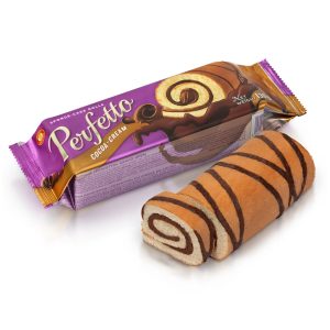 Рулет бісквітний Perfetto какао-крем 130г