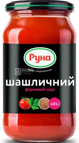 Соус Шашличний Руна 485 г
