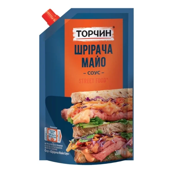 соус шірача майо торчин 200г.