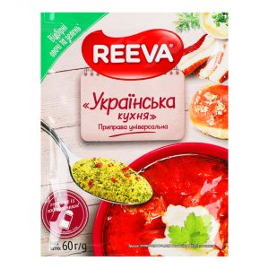 Українська кухня приправа універсальна ТМ Reeva 60u