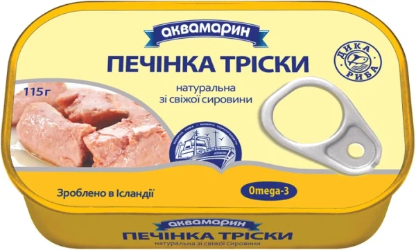 Печінка тріски АКВА 115 г