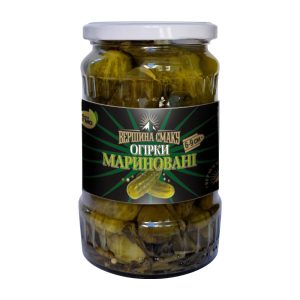 Огірки мариновані Вершина Смаку 350г