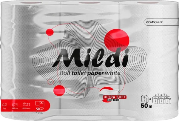 Папір туалетний Mildi 6 шт