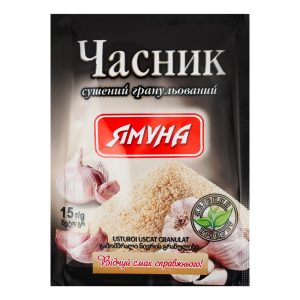 Часник сушений гранульований Ямуну 15г