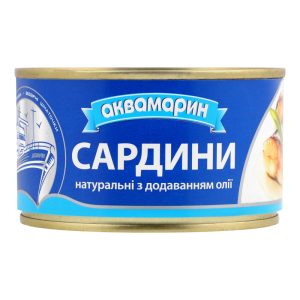 61234.jpg Сардини аквамарин 230 г